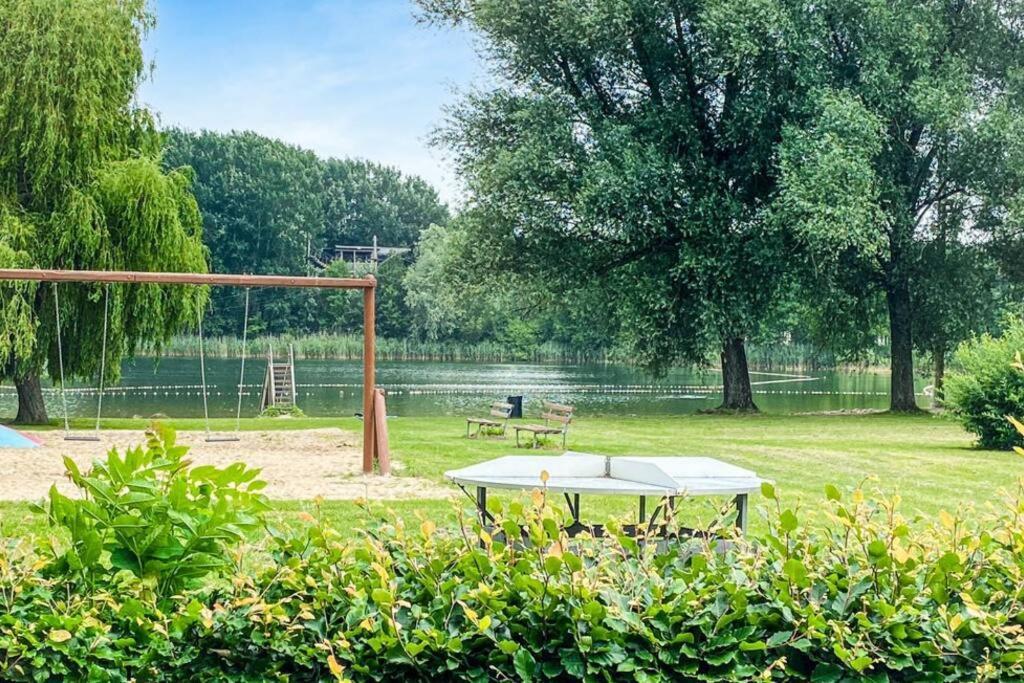 Tof Wellness Huis, Alles Nieuw, Gelegen Bij Meer. Ewijk Bagian luar foto